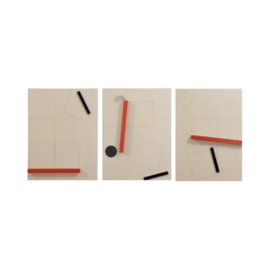 Tauno Ostra "Vaikne struktuur 1-3"